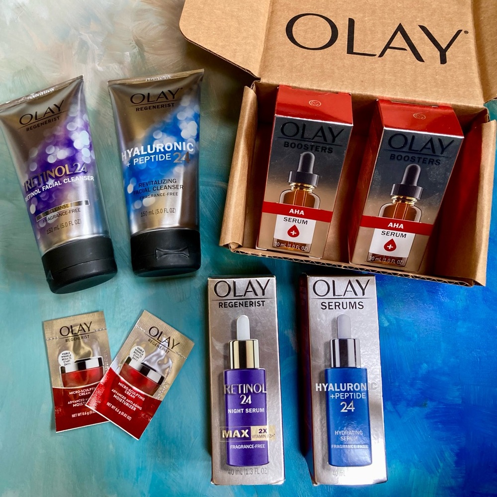 New In Box Olay Skincare Products